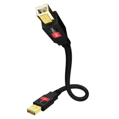 Кабель USB Eagle Cable Deluxe USB A-B 0,8 м